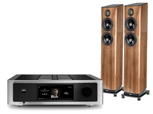 NAD M33 (czarny) + FS408.2 (orzech) - Zestawy stereo - miniaturka - grafika 1