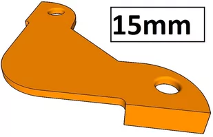 Szablon wzornik do frezowania narożników - R=15mm - Frezy - miniaturka - grafika 1