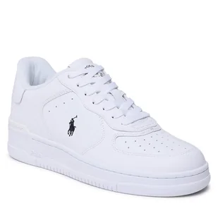 Sneakersy Polo Ralph Lauren Masters Crt 809891791009 White/White/Black Pp - Półbuty męskie - miniaturka - grafika 1