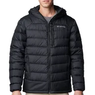 Kurtki męskie - Kurtka Columbia Autumn Park II Down Hooded 2086144010 - czarna - miniaturka - grafika 1
