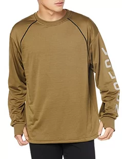 Volcom Męska bluza polarowa Waffle Backed Crew, ciemny teak, M, Ciemny teak, M - Bluzy męskie - miniaturka - grafika 1