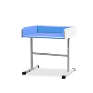 Meble i wyposażenie gabinetów medycznych - Stół do badania niemowląt model SBN Niebieski 07 Stolik pediatryczny - miniaturka - grafika 1