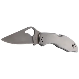 Nóż składany Spyderco Byrd Meadowlark 2 Stainless, Plain (BY04P2) - Noże - miniaturka - grafika 2