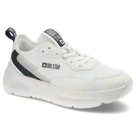 Sneakersy damskie - Big Star, Sneakersy, JJ274596 Biały, rozmiar 40 - miniaturka - grafika 1
