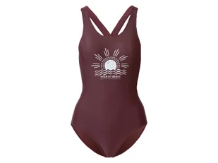 esmara® Strój kąpielowy damski (Bordowy, 34) - Stroje kąpielowe - miniaturka - grafika 1