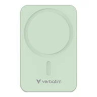 Powerbanki - Powerbank verbatim charge 'n' go essentials magnetic wireless 20000mah usb-c pd 3.0 green - miniaturka - grafika 1