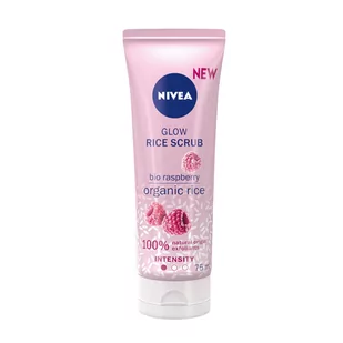 Nivea Rice Scrub Glow Peeling ryżowy z Bio Malinami 75ml SO_106452 - Peelingi i scruby do twarzy - miniaturka - grafika 1
