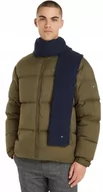 Apaszki i szaliki męskie - NOWY Szalik TOMMY HILFIGER ZIMA PREZENT SZAL TH granat - miniaturka - grafika 1