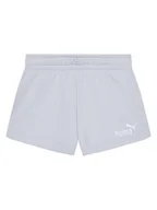 Spodenki damskie - Puma Szorty sportowe ESS 684905 Niebieski Regular Fit - miniaturka - grafika 1