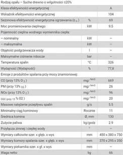 Piec koza żeliwny kominek kominkowy fajerka do gotowania 9kW - spełnia anty-smogowy EkoProjekt 04482046 - Piece wolnostojące - miniaturka - grafika 2