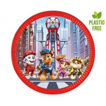 Godan Talerzyki papierowe Psi Patrol 23 cm 8 szt. - Dekoracje i nakrycia stołu na imprezę - miniaturka - grafika 1
