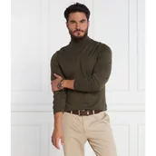 Swetry męskie - BOSS BLACK Wełniany golf Musso-P | Slim Fit - miniaturka - grafika 1