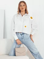 Koszule damskie - Koszula damska MISUN szara Dstreet DY0409 - miniaturka - grafika 1