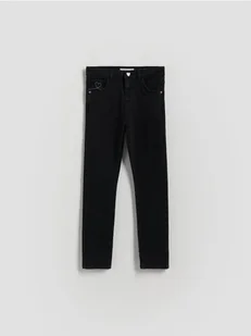 Reserved - Jeansy slim high waist - szary - Spodnie i spodenki dla dziewczynek - miniaturka - grafika 1