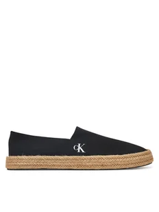 Calvin Klein Jeans Espadryle Inj Espadrille Cv YM0YM01251 Czarny - Espadryle męskie - miniaturka - grafika 1
