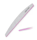 Akcesoria do paznokci - Pilik Do Paznokci Zebra Łódka Półksiężyc 100/180 - miniaturka - grafika 1