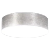 Lampy sufitowe - Britop LAMPA sufitowa NEVOA 47934802 plafon OPRAWA okrągła abażurowa loft srebrna - miniaturka - grafika 1