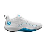 Buty sportowe męskie - Męskie buty tenisowe Wilson Rush Pro LITE White/Atomic Blue EUR 44 - miniaturka - grafika 1
