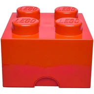 Wyposażenie pokoiku dziecięcego - Lego Pojemnik okrągły 1 żółty 40301732 40301732 - miniaturka - grafika 1