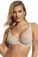 Biustonosze - Lupo 150 Biustonosz miękki, beż - miniaturka - grafika 1