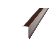 Pokrycia dachowe - Wiatrownica H12 1,0 m brązowy - miniaturka - grafika 1