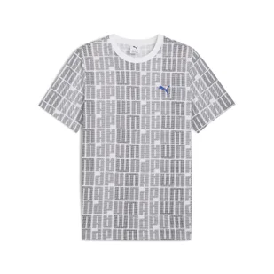 Męska koszulka Essentials Logo Lab PUMA White - Koszulki sportowe męskie - miniaturka - grafika 1