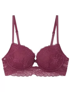 Women'secret Beautiful Biustonosz Koronkowy Kasztanowy, Różowy, 95C - Biustonosze - miniaturka - grafika 1