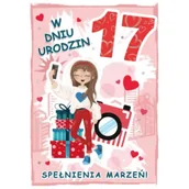 Kartki okolicznościowe i zaproszenia - Armin Style Karnet urodziny 17 - miniaturka - grafika 1