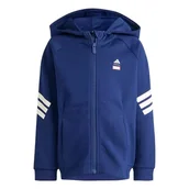 Koszulki i topy damskie - adidas uniseks-kind ADIDAS MARVEL SPIDER-MAN TRACK TOP, dark blue/off white, 9-10 Years - miniaturka - grafika 1