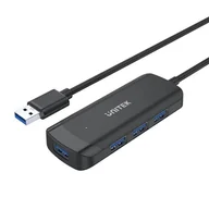 Huby USB - HUB USB-A Unitek H1111E 4x USB-A, kabel 1,5m - miniaturka - grafika 1