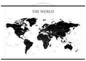 Mapy i plansze edukacyjne - ArtGlob, mapa ścienna polityczna The World (j. angielski) - miniaturka - grafika 1