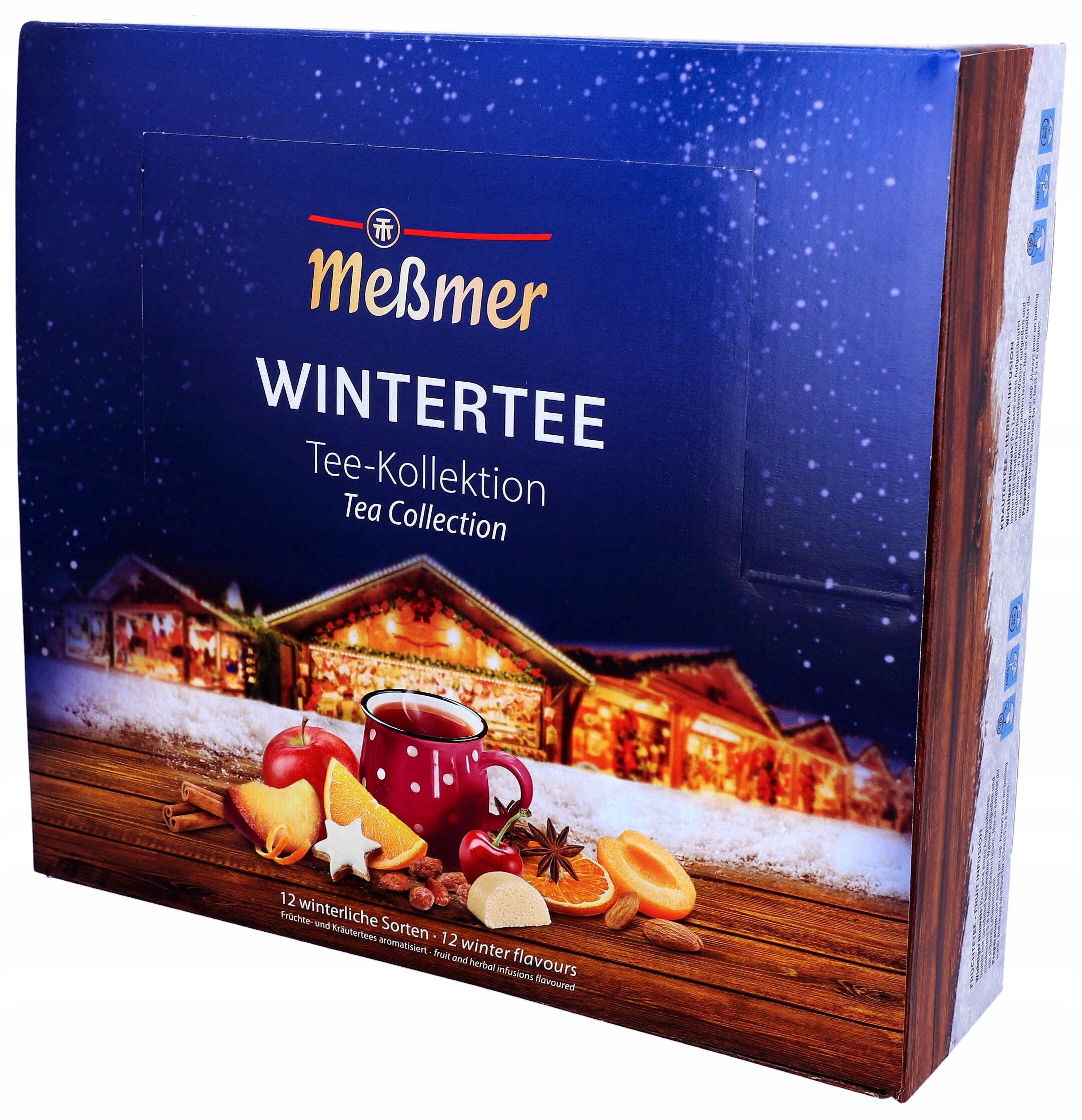 Messmer Herbata Zestaw herbat zimowych 180 sztuk z Niemiec