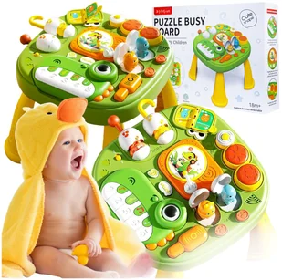 STOLIK EDUKACYJNY STOLICZEK INTERAKTYWNY WIELOFUNKCYJNY MUZYCZNY DINOZAUR - Zabawki interaktywne dla dzieci STOLIK EDUKACYJNY STOLICZEK INTERAKTYWNY WIELOFUNKCYJNY MUZYCZNY DINOZAUR - Zabawki interaktywne dla dzieci - miniaturka - grafika 1