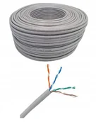 Pozostałe akcesoria sieciowe - Kabel sieciowy skrętka LAN Netrack cat 5e UTP, szary, 305m , CCA - miniaturka - grafika 1