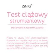 Testy ciążowe i diagnostyczne - TITLIS SPÓŁKA Z OGRANICZONĄ ODPOWIEDZIALNOŚCIĄ ZINIQ Test ciążowy strumieniowy 1 sztuka - miniaturka - grafika 1