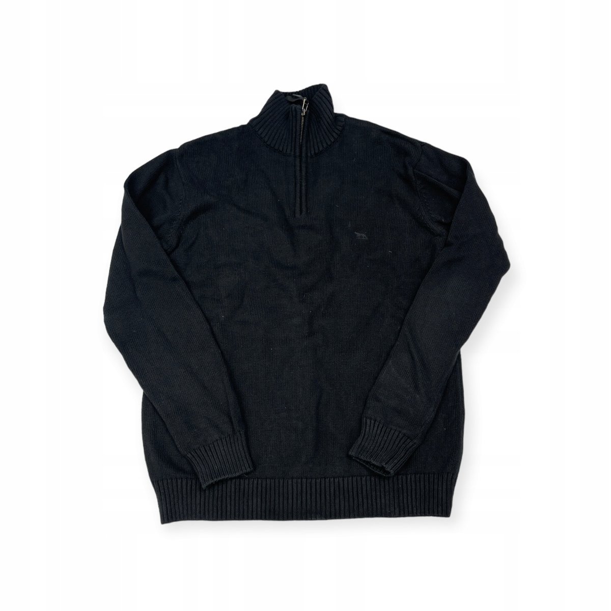 Sweter czarny męski ze stójką RODD & GUNN S