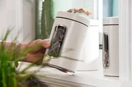 Pojemniki kuchenne - Brabantia Pojemnik kuchenny 1,4l z okienkiem biały - miniaturka - grafika 1
