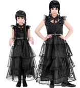 Stroje karnawałowe - Strój mała gotycka dziewczyna -140 - miniaturka - grafika 1