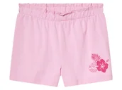 Spodenki dla niemowląt - Lupilu Spodenki niemowlęce z bawełny Różowy 110/116 - miniaturka - grafika 1