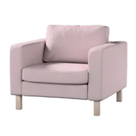 Pokrowce na meble - Dekoria pl pl Pokrowiec na fotel Karlstad krótki pastelowy róż 89 x 89 x 64 cm Amsterdam 619-704-51 - miniaturka - grafika 1