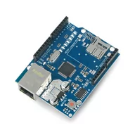 Podzespoły elektroniczne - Ethernet Shield W5100 dla Arduino z czytnikiem kart microSD - miniaturka - grafika 1