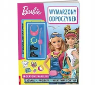 Książki edukacyjne - Mattel Barbie Wymarzony odpoczynek FLA-1103 - miniaturka - grafika 1