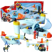 Samoloty i helikoptery - Strażak Sam Samolot Ratunkowy Pojazd 42cm + Akcesoria - miniaturka - grafika 1