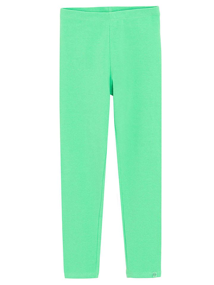 COOL CLUB Legginsy w kolorze zielonym