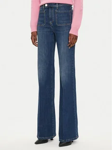 Pinko Jeansy Denim 103925 A20M Niebieski Regular Fit - Spodnie damskie - miniaturka - grafika 1
