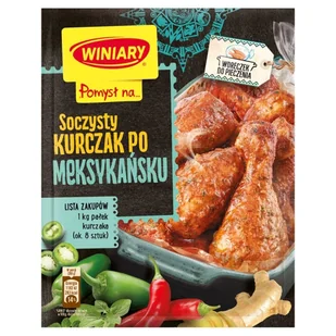WINIARY FIX POMYSL NA SOCZ KURCZAK PO MEKSYKANSKU 38G - Przyprawy i zioła sypkie - miniaturka - grafika 1