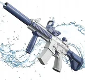 Zabawki militarne - MIOTACZ AUTOMATYCZNY ELEKTRYCZNY PISTOLET NA WODĘ M416 DUŻY - miniaturka - grafika 1