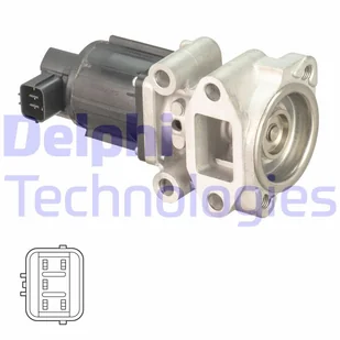Zawór AGR Delphi EG10543-12B1 - Układ zasilania - akcesoria - miniaturka - grafika 1