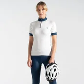 Koszulki i topy damskie - Dare 2b Damska koszulka rowerowa Pedal Through It II Biały, Rozmiar: 44 - miniaturka - grafika 1