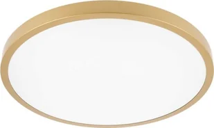 Lampa sufitowa GTV Atol LD-ATOL32W-NW-40 plafon lampa sufitowa 1x32W 2560lm 4000K IP54 złota - Lampy sufitowe - miniaturka - grafika 1